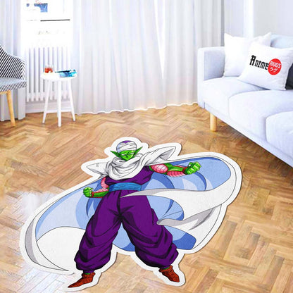 Piccolo Shaped Rug Custom Anime Dragon Ball Mats Room Decor Quality Carpets-Animerugs