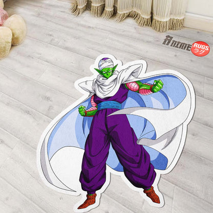 Piccolo Shaped Rug Custom Anime Dragon Ball Mats Room Decor Quality Carpets-Animerugs