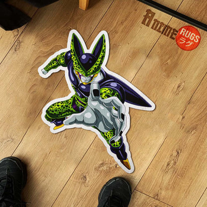 Cell Shaped Rug Custom Anime Dragon Ball Mats Room Decor Quality Carpets-Animerugs