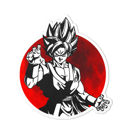 Goku Blue Shaped Rug Custom Anime Dragon Ball Mats Room Decor Quality Carpets-Animerugs