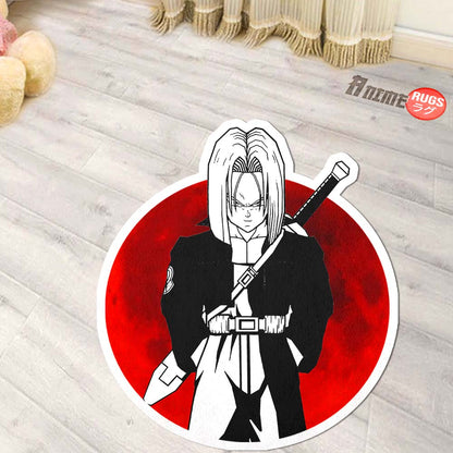Future Trunks Shaped Rug Custom Anime Dragon Ball Mats Room Decor Quality Carpets-Animerugs