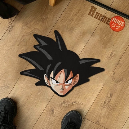 Goku Shaped Rugs Custom Anime Dragon Ball Carpets Room Decor Mats-Animerugs