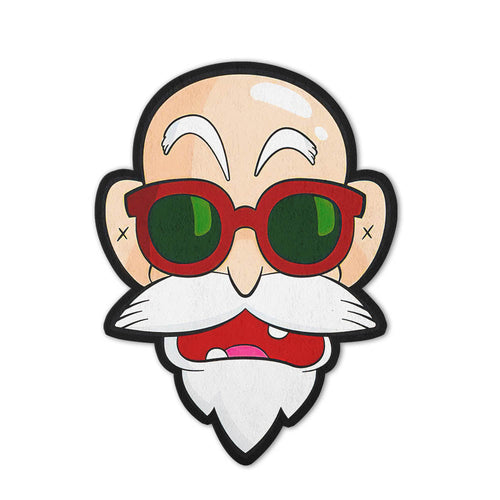 Master Roshi Shaped Rugs Custom Anime Dragon Ball Carpets Room Decor Mats-Animerugs