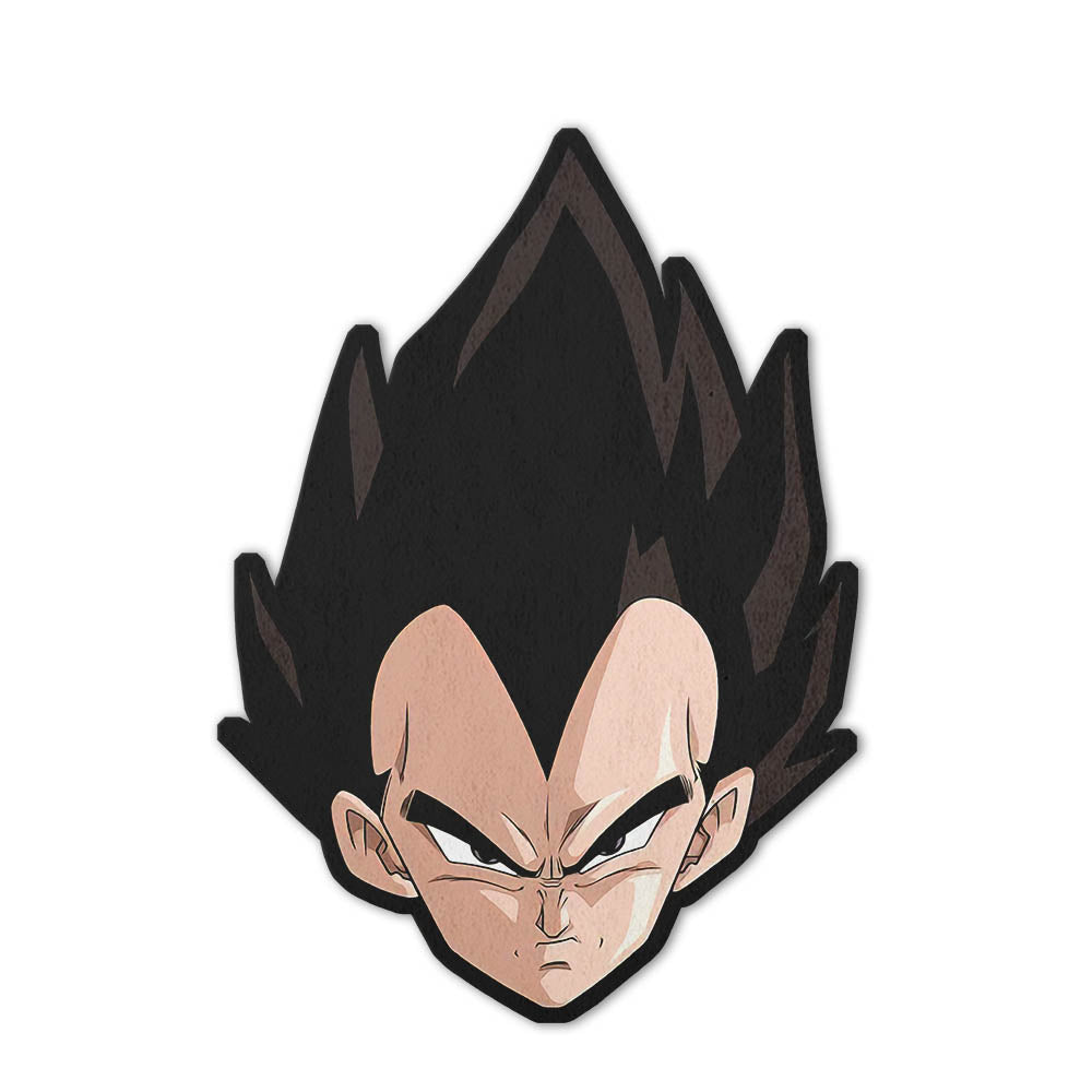 Vegeta Shaped Rugs Custom Anime Dragon Ball Carpets Room Decor Mats-Animerugs
