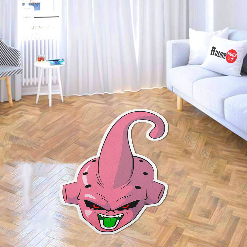 Majin Buu Shaped Rugs Custom Anime Dragon Ball Carpets Room Decor Mats-Animerugs