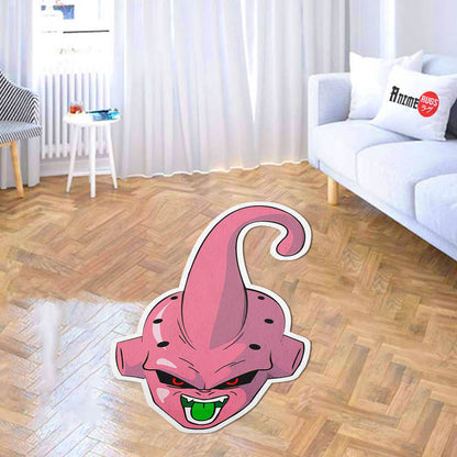 Majin Buu Shaped Rugs Custom Anime Dragon Ball Carpets Room Decor Mats-Animerugs