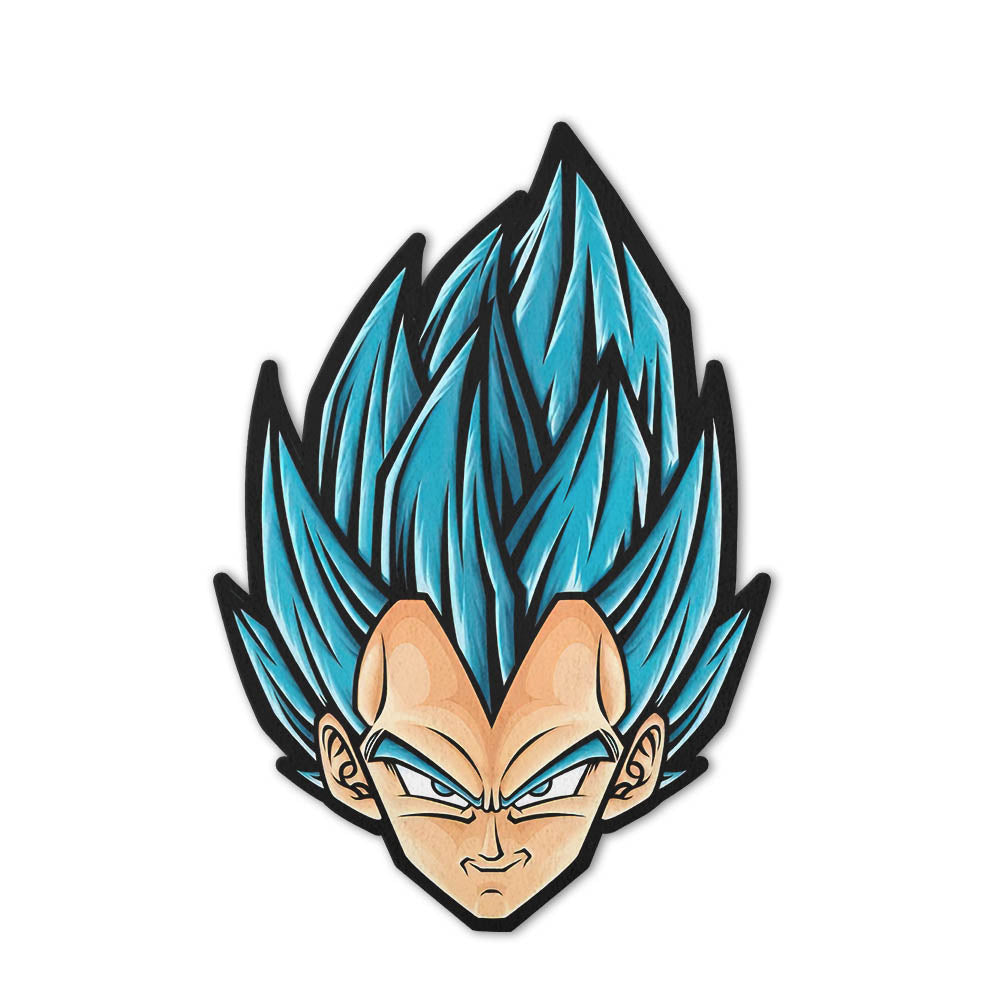 Vegeta Blue Shaped Rugs Custom Anime Dragon Ball Carpets Room Decor Mats-Animerugs