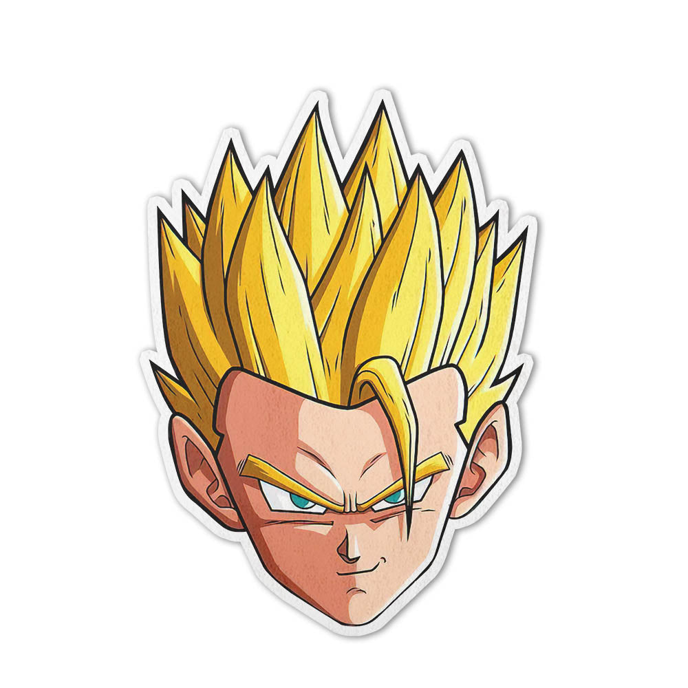Gohan Shaped Rugs Custom Anime Dragon Ball Carpets Room Decor Mats-Animerugs