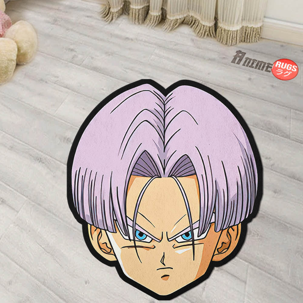 Future Trunks Shaped Rugs Custom Anime Dragon Ball Carpets Room Decor Mats-Animerugs