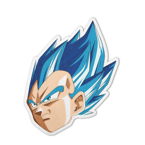 Vegeta SSJ Shaped Rugs Custom Anime Dragon Ball Carpets Room Decor Mats-Animerugs