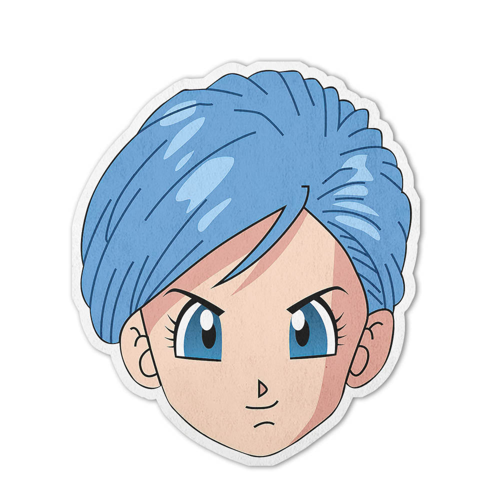 Bulma Shaped Rugs Custom Anime Dragon Ball Carpets Room Decor Mats-Animerugs