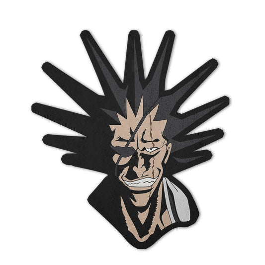 Kenpachi Zaraki Shaped Rug Custom For Room Mats Decor Quality Carpet-Animerugs