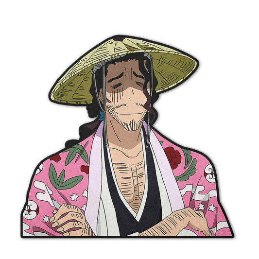 OShunsui Kyoraku Shaped Rug Custom For Room Mats Decor Quality Carpet-Animerugs