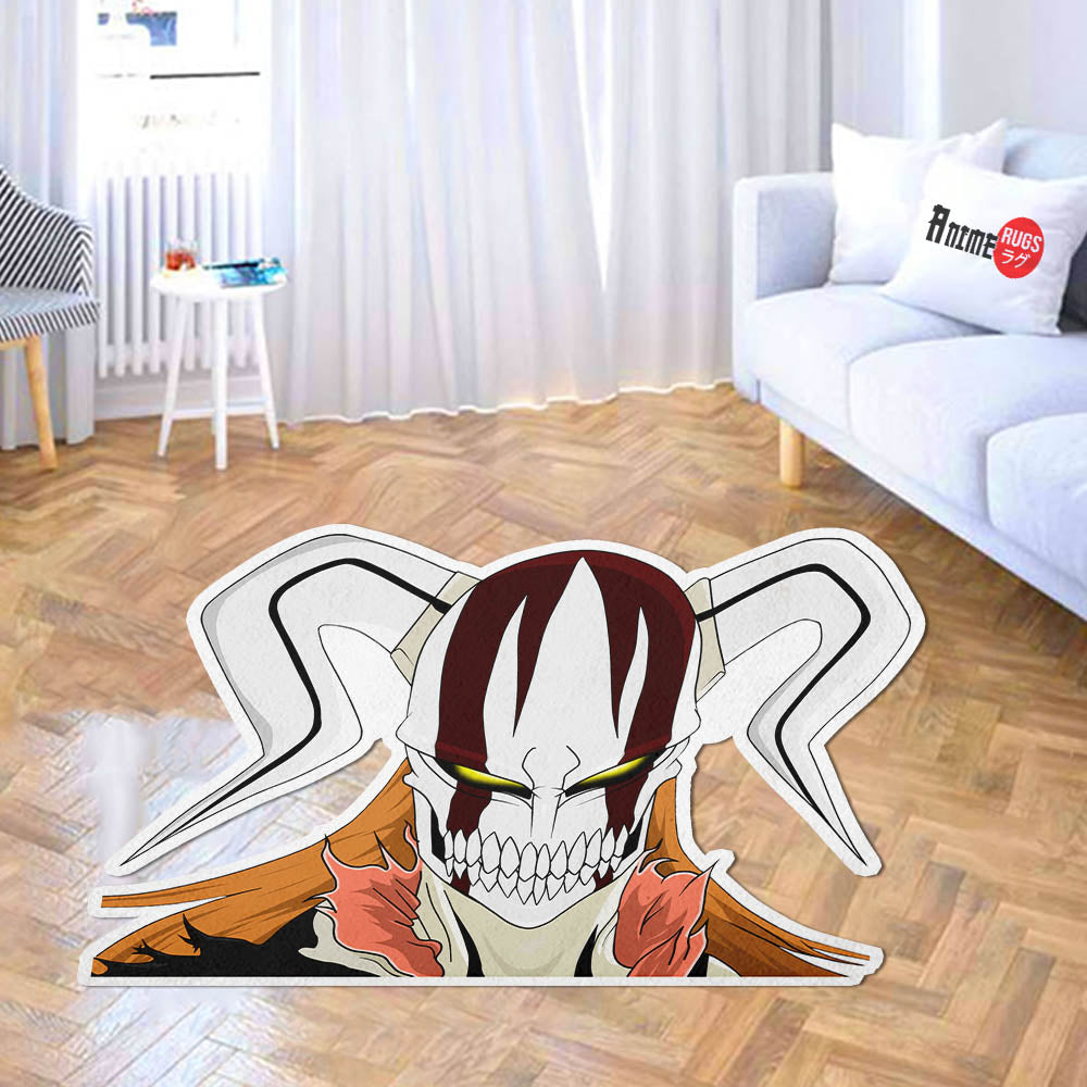 Hollow Demon Shaped Rugs Custom Anime Bleach Carpets Room Decor Mats-Animerugs