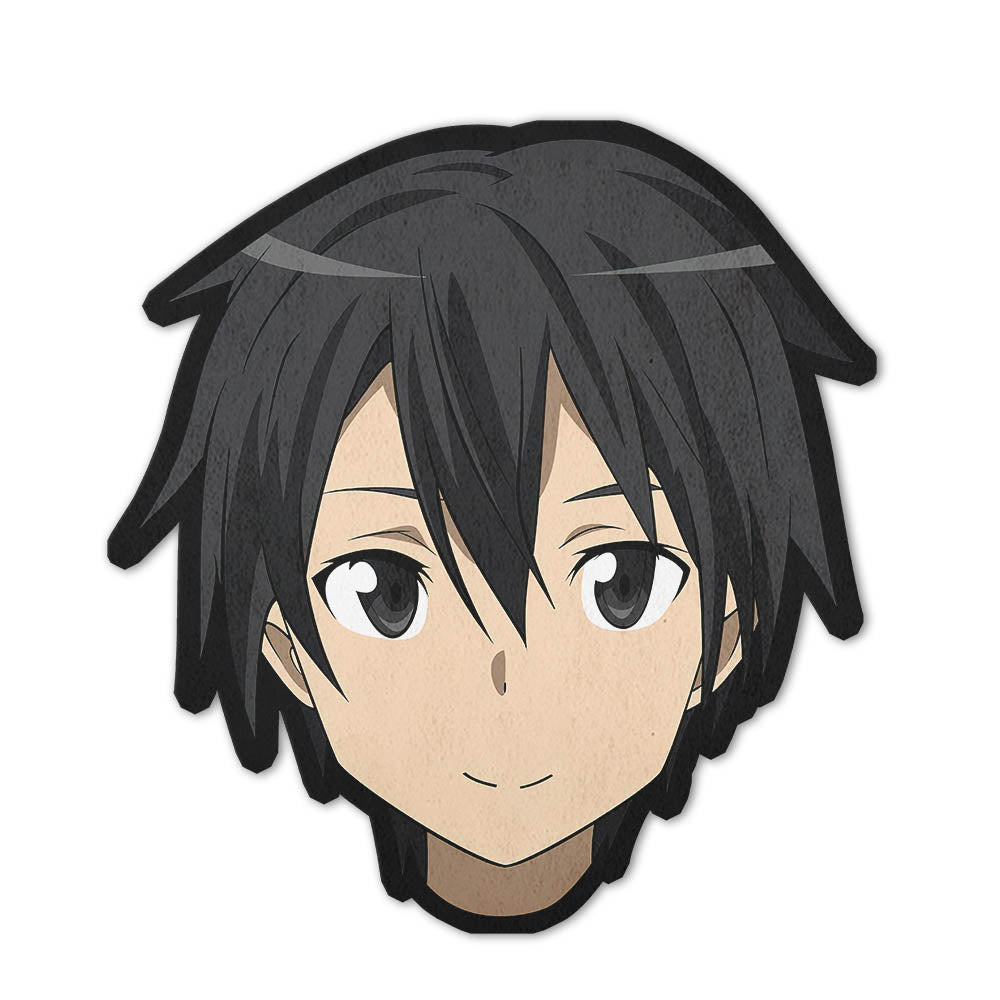 Kazuto Kirigaya Shaped Rugs Custom Anime Sword Art Online Carpets Room Decor Mats-Animerugs