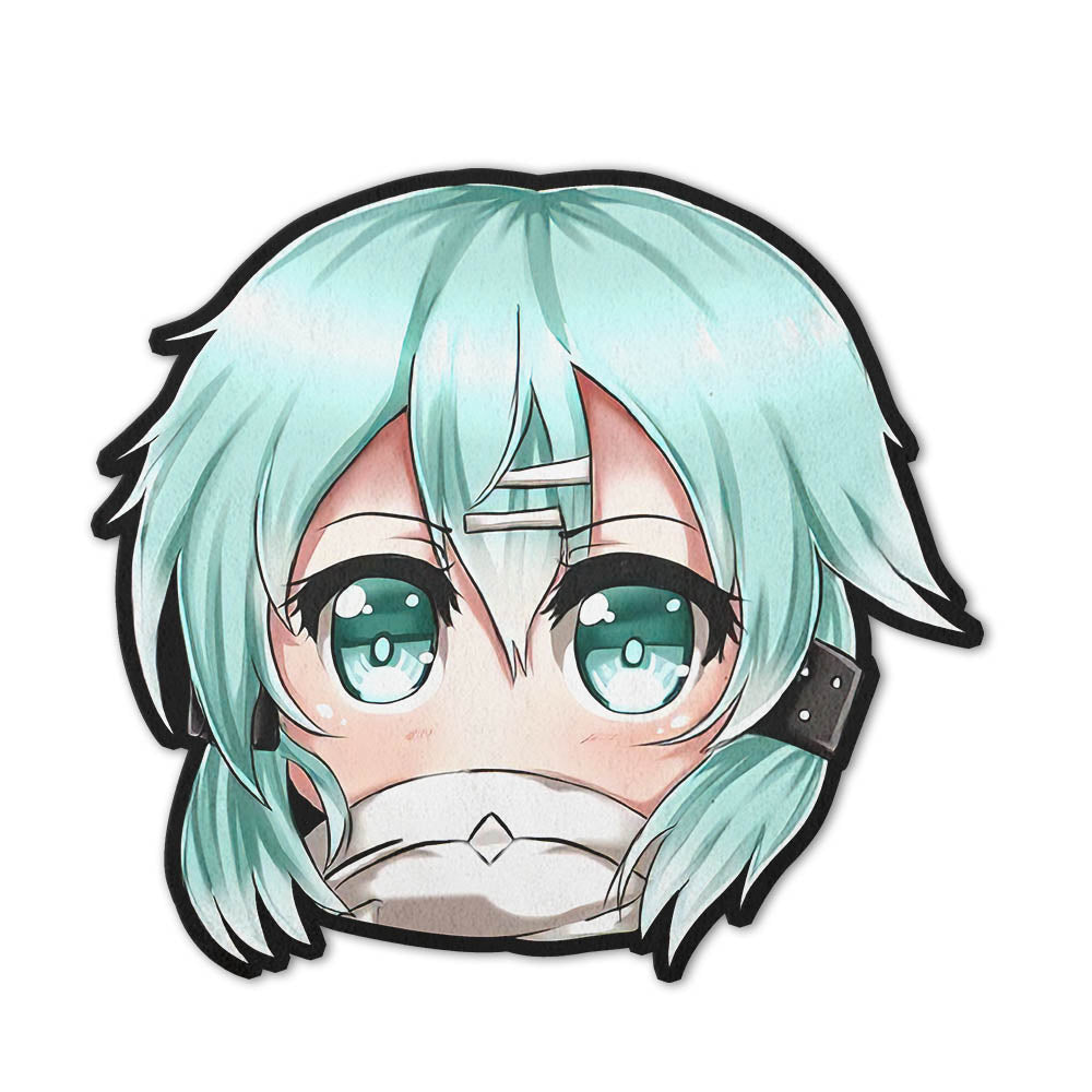 Shino Asada Shaped Rugs Custom Anime Sword Art Online Carpets Room Decor Mats-Animerugs
