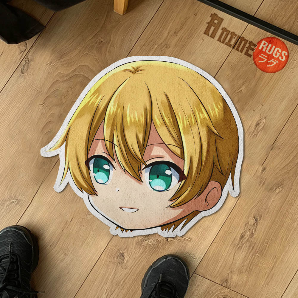 Eugeo Shaped Rugs Custom Anime Sword Art Online Carpets Room Decor Mats-Animerugs