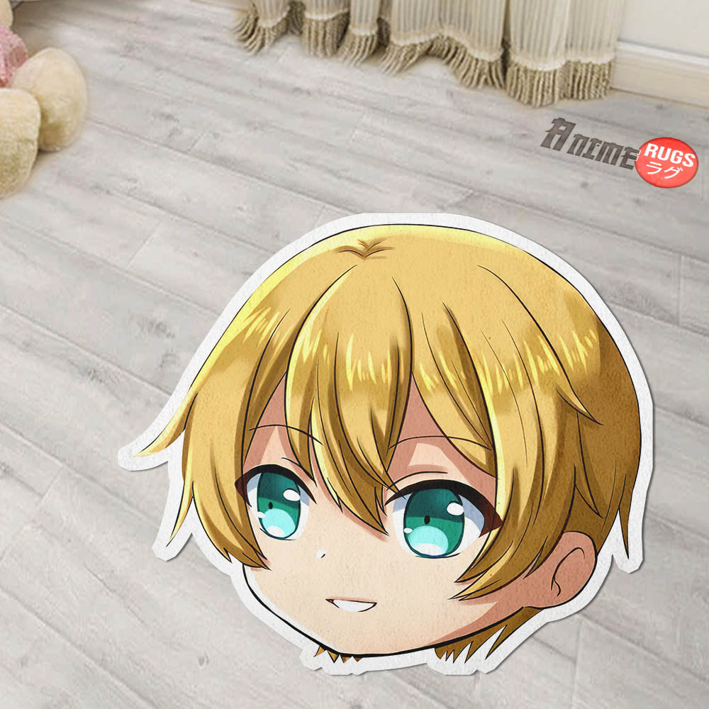 Eugeo Shaped Rugs Custom Anime Sword Art Online Carpets Room Decor Mats-Animerugs