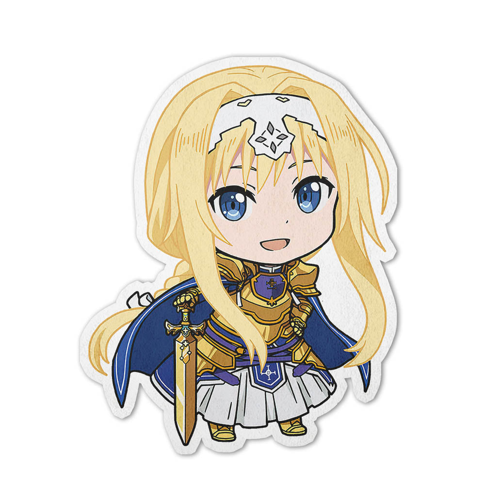 Alice Zuberg Shaped Rugs Custom Anime Sword Art Online Carpets Room Decor Mats-Animerugs