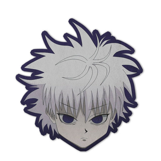 Killua Zoldyck Shaped Rugs Custom Anime Hunter x Hunter Carpets Room Decor Mats-Animerugs
