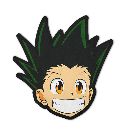 Gon Freecss Shaped Rugs Custom Anime Hunter x Hunter Carpets Room Decor Mats-Animerugs