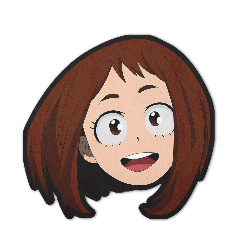 Ochako Uraraka Shaped Rugs Custom Anime My Hero Academia Carpets Room Decor Mats-Animerugs