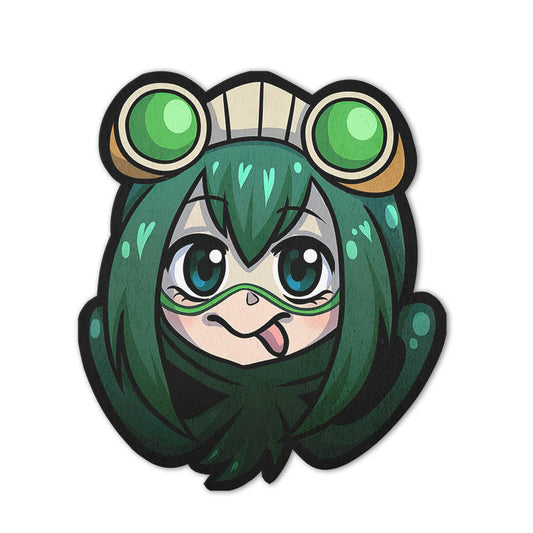 Asui Tsuyu Shaped Rugs Custom Anime My Hero Academia Carpets Room Decor Mats-Animerugs