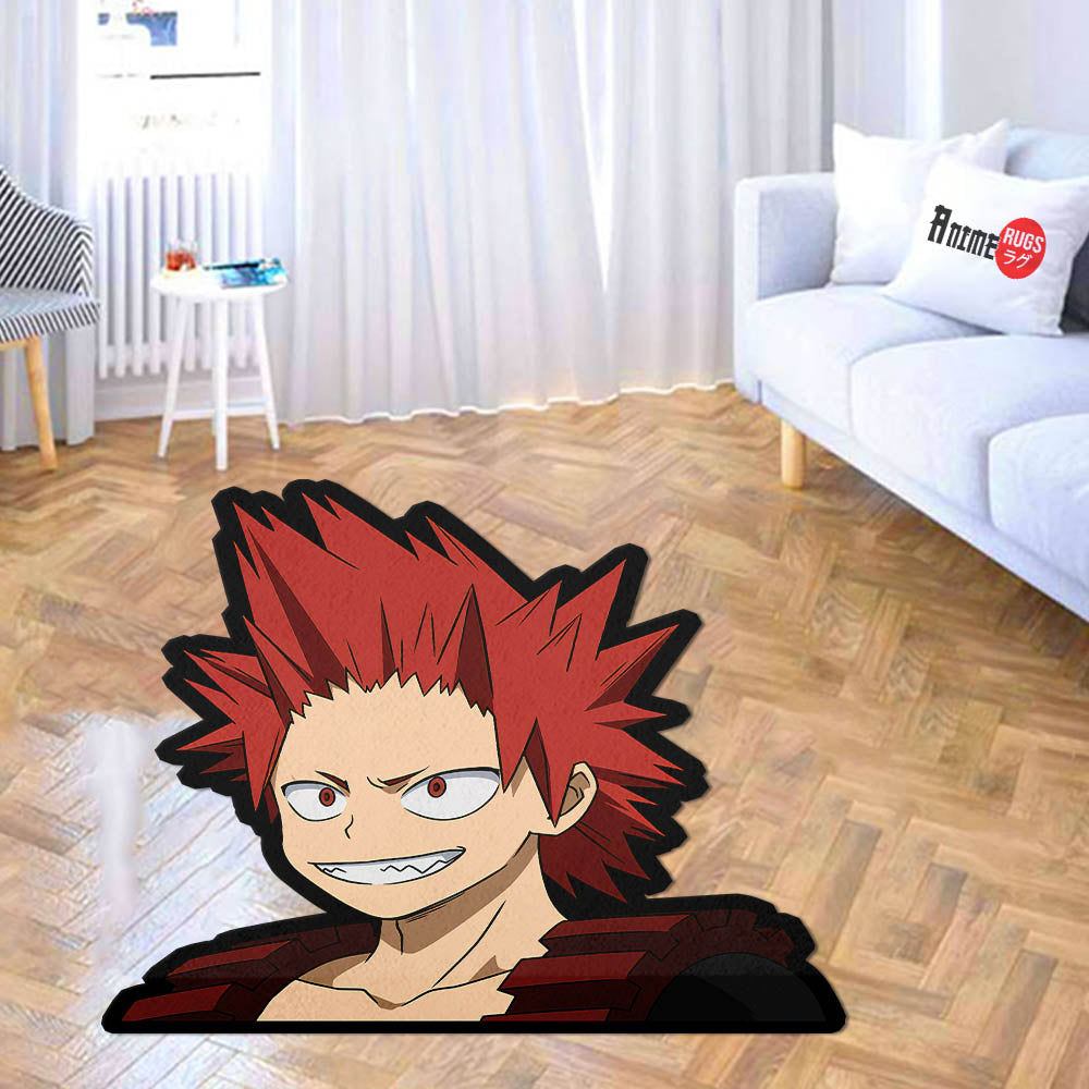 Eijiro Kirishima Shaped Rugs Custom Anime My Hero Academia Carpets Room Decor Mats-Animerugs