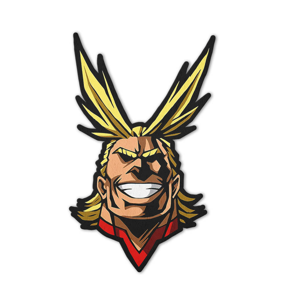 All Might Shaped Rugs Custom Anime My Hero Academia Carpets Room Decor Mats-Animerugs
