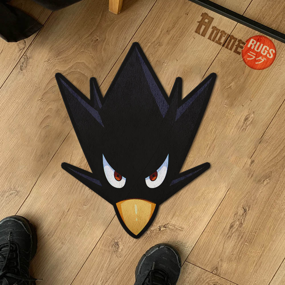 Fumikage Tokoyami Shaped Rugs Custom Anime My Hero Academia Carpets Room Decor Mats-Animerugs