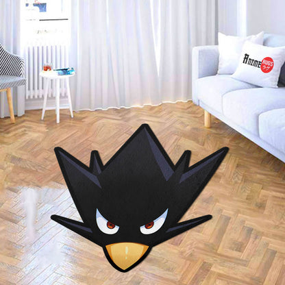 Fumikage Tokoyami Shaped Rugs Custom Anime My Hero Academia Carpets Room Decor Mats-Animerugs