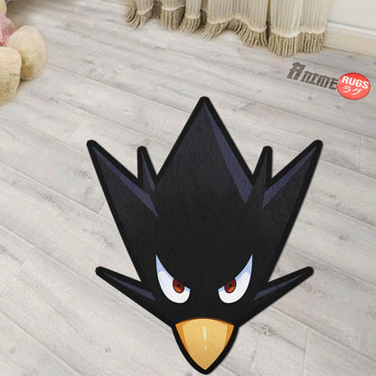 Fumikage Tokoyami Shaped Rugs Custom Anime My Hero Academia Carpets Room Decor Mats-Animerugs