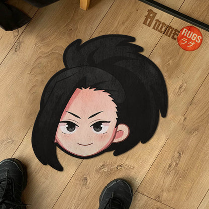 Momo Yaoyorozu Shaped Rugs Custom Anime My Hero Academia Carpets Room Decor Mats-Animerugs