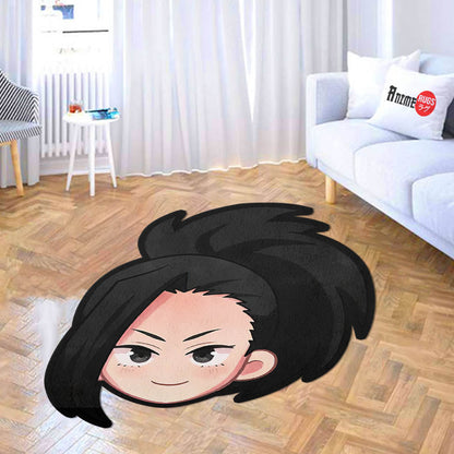 Momo Yaoyorozu Shaped Rugs Custom Anime My Hero Academia Carpets Room Decor Mats-Animerugs