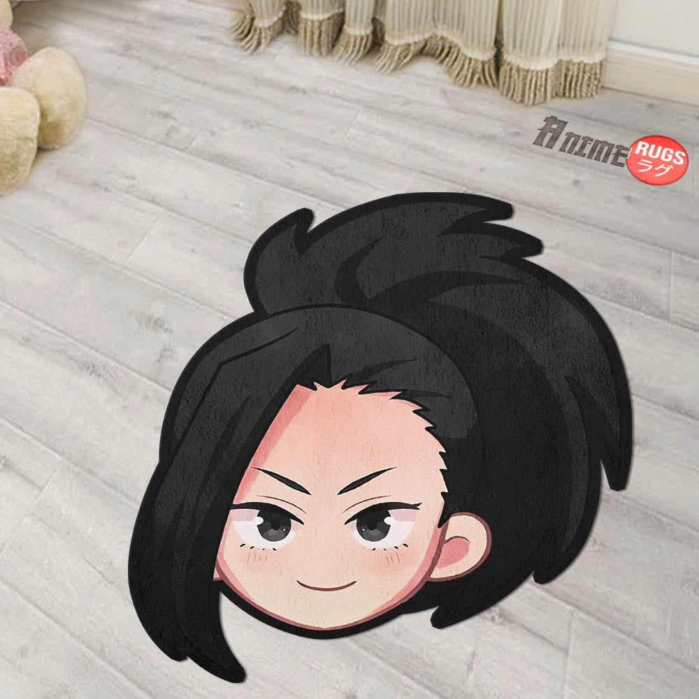 Momo Yaoyorozu Shaped Rugs Custom Anime My Hero Academia Carpets Room Decor Mats-Animerugs