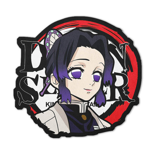 Shinobu Kochou Shaped Rug Custom Anime Demon Slayer Mats For Bedroom Living Room Quality Carpets-Animerugs