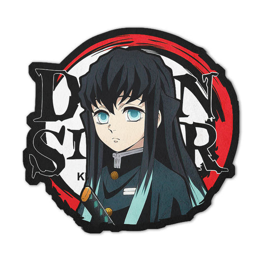 Muichirou Tokitou Shaped Rug Custom Anime Demon Slayer Mats For Bedroom Living Room Quality Carpets-Animerugs