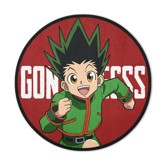 Gon Freecss Shaped Rug Custom Anime Hunter x Hunter Mats For Bedroom Living Room Quality Carpets-Animerugs
