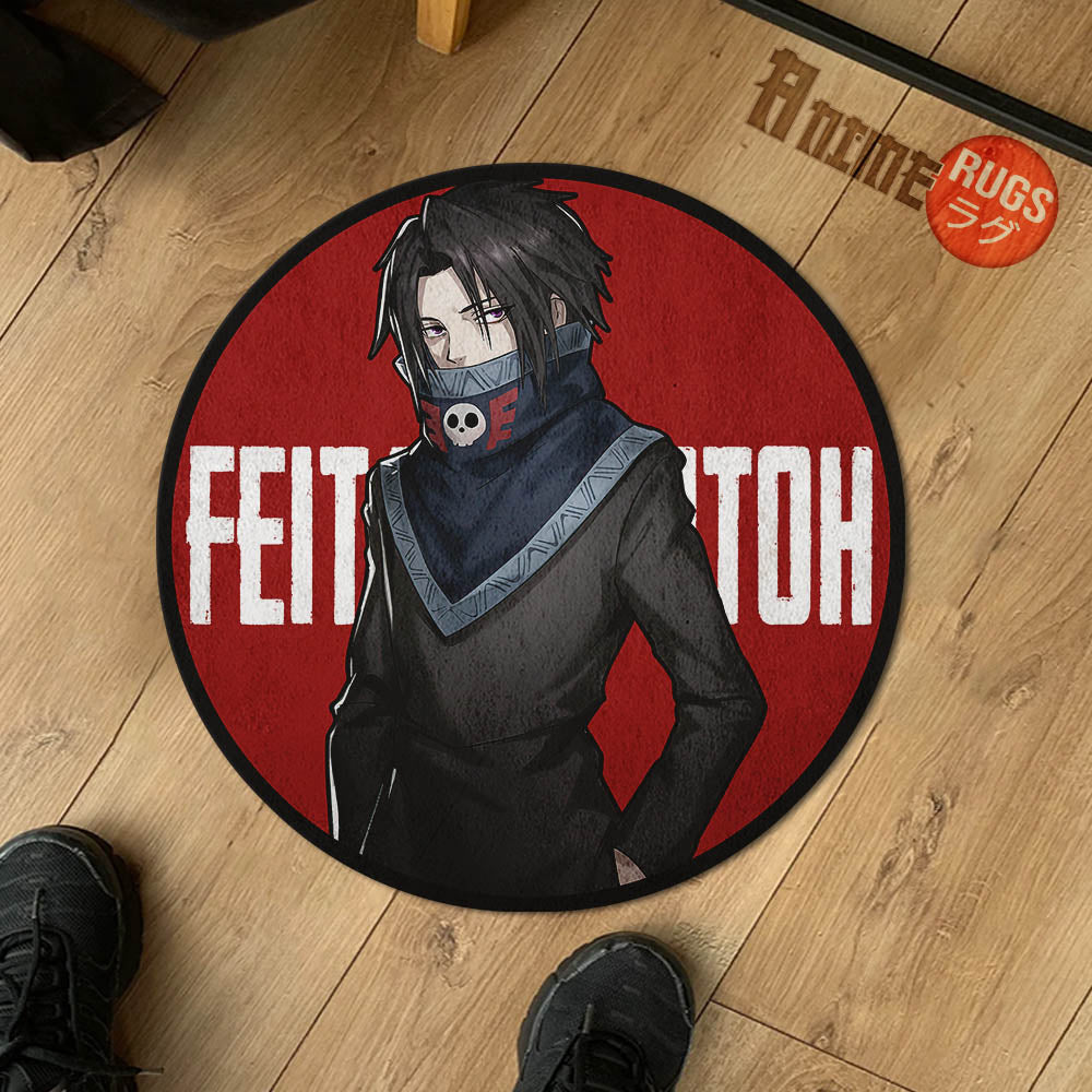 Feitan Pohtoh Shaped Rug Custom Anime Hunter x Hunter Mats For Bedroom Living Room Quality Carpets-Animerugs