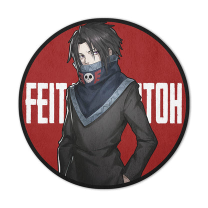 Feitan Pohtoh Shaped Rug Custom Anime Hunter x Hunter Mats For Bedroom Living Room Quality Carpets-Animerugs