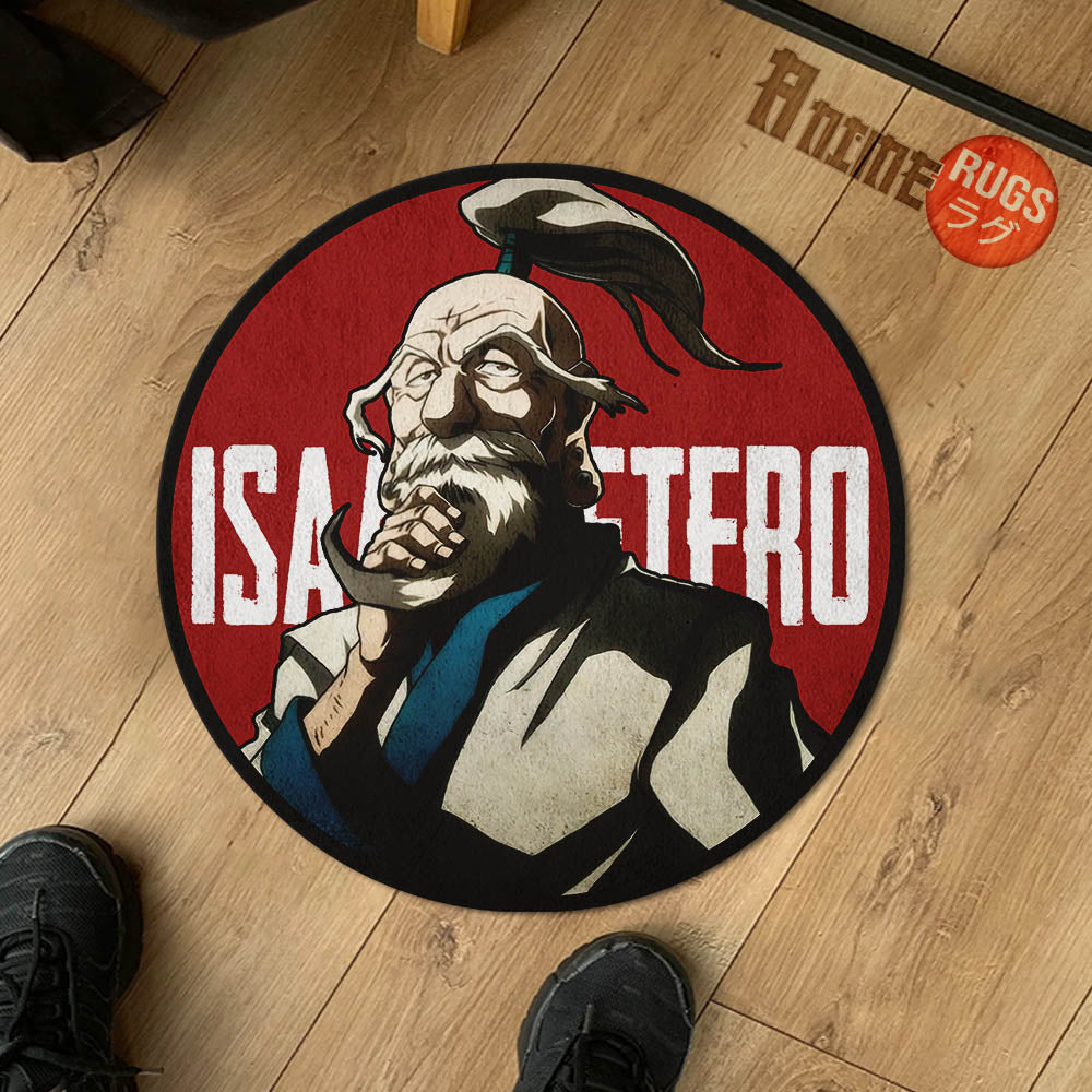 Isaac Netero Shaped Rug Custom Anime Hunter x Hunter Mats For Bedroom Living Room Quality Carpets-Animerugs