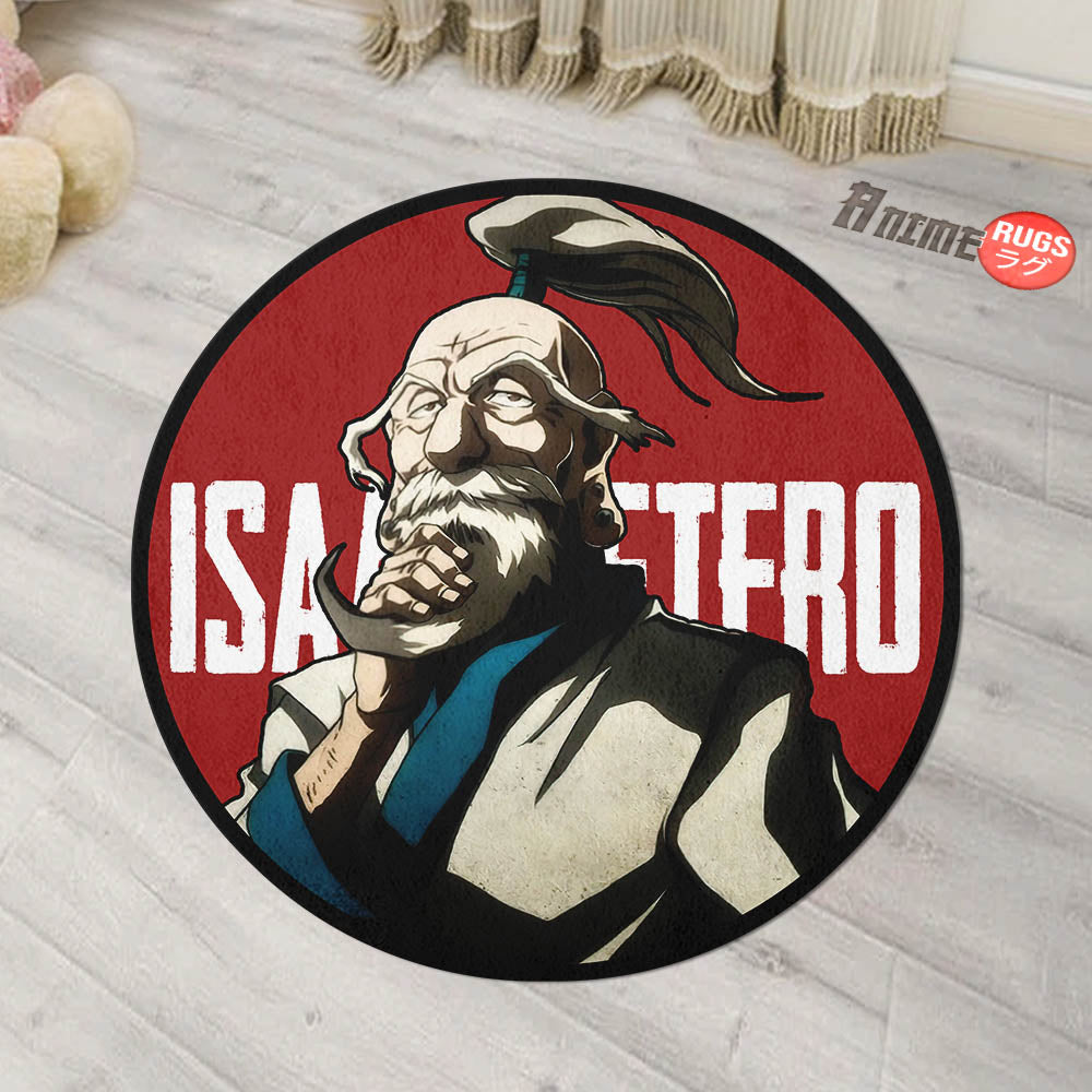 Isaac Netero Shaped Rug Custom Anime Hunter x Hunter Mats For Bedroom Living Room Quality Carpets-Animerugs