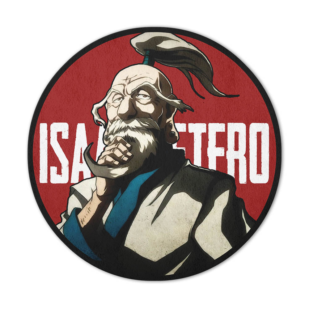 Isaac Netero Shaped Rug Custom Anime Hunter x Hunter Mats For Bedroom Living Room Quality Carpets-Animerugs