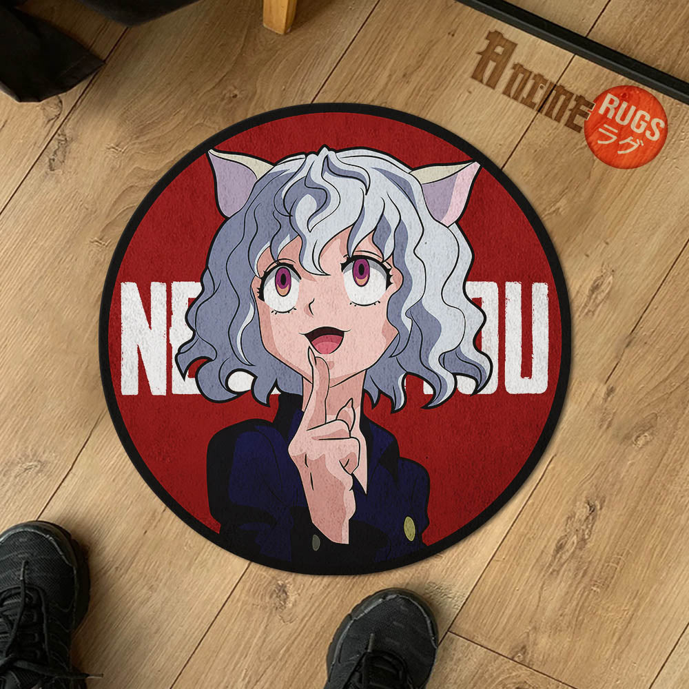 Neferpitou Shaped Rug Custom Anime Hunter x Hunter Mats For Bedroom Living Room Quality Carpets-Animerugs