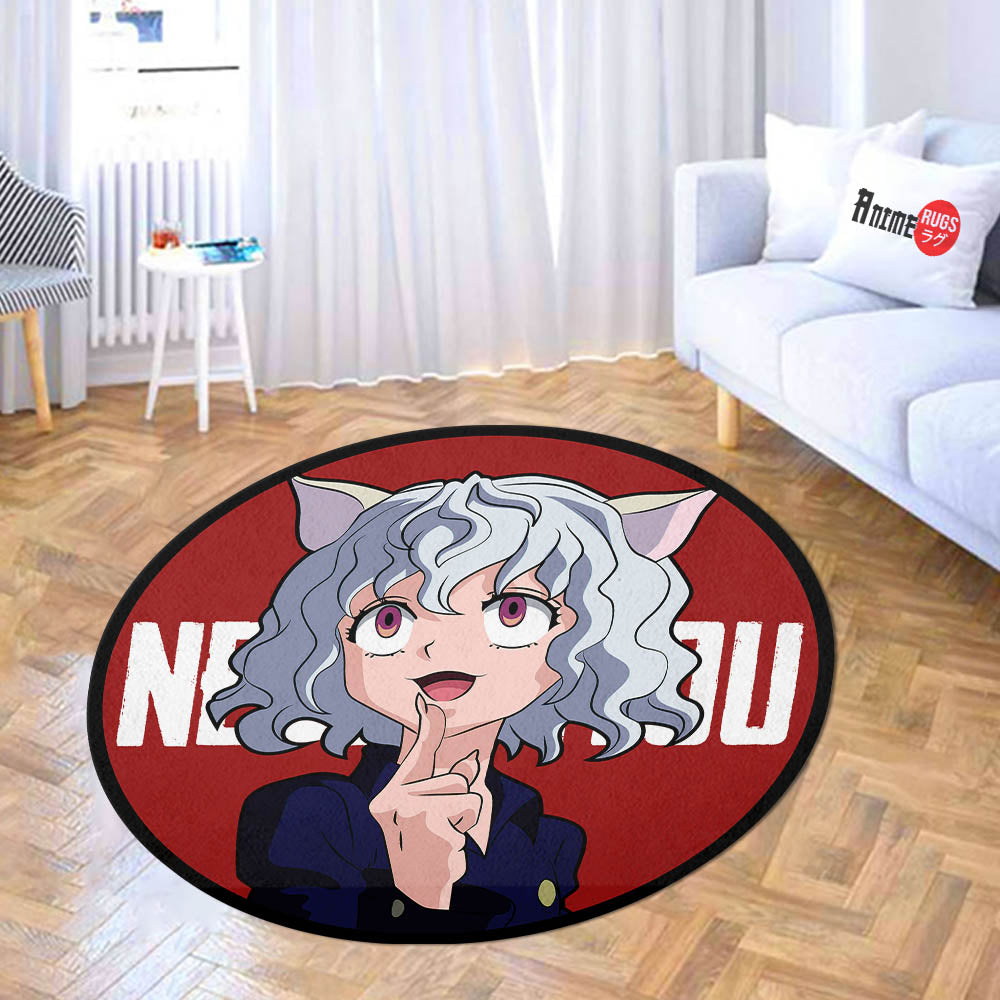 Neferpitou Shaped Rug Custom Anime Hunter x Hunter Mats For Bedroom Living Room Quality Carpets-Animerugs