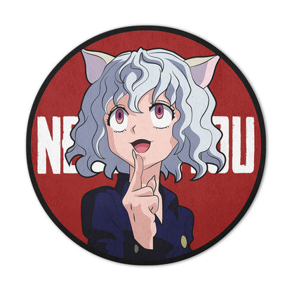 Neferpitou Shaped Rug Custom Anime Hunter x Hunter Mats For Bedroom Living Room Quality Carpets-Animerugs