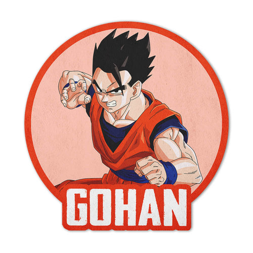 Gohan Shaped Rug Custom Anime Dragon Ball Mats For Bedroom Living Room Quality Carpets-Animerugs