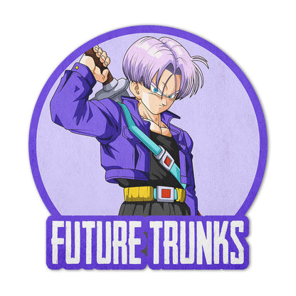 Future Trunks Shaped Rug Custom Anime Dragon Ball Mats For Bedroom Living Room Quality Carpets-Animerugs