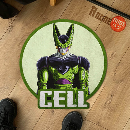Cell Shaped Rug Custom Anime Dragon Ball Mats For Bedroom Living Room Quality Carpets-Animerugs