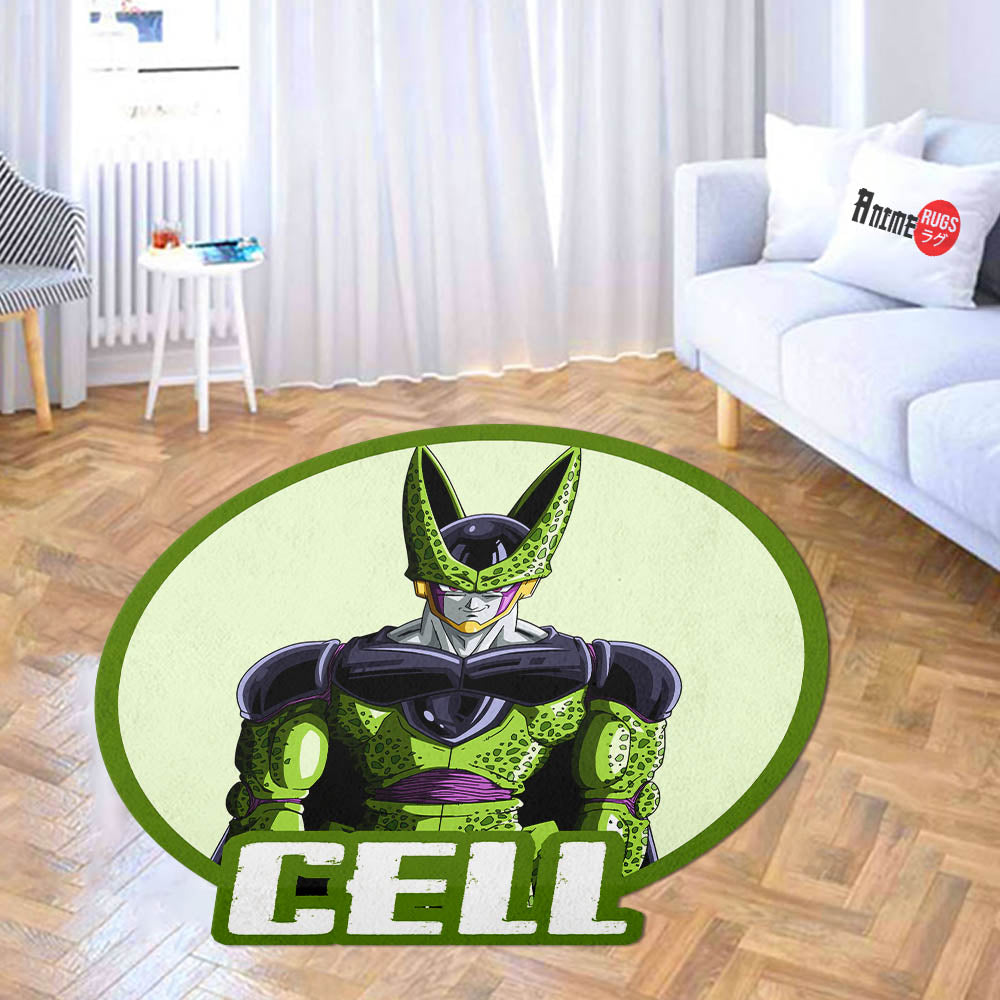 Cell Shaped Rug Custom Anime Dragon Ball Mats For Bedroom Living Room Quality Carpets-Animerugs